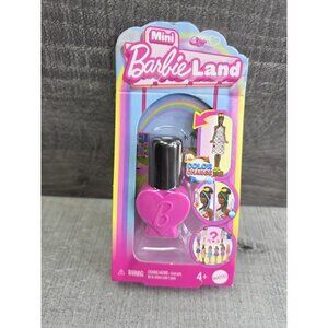 BarbieLand Color Change Mini 1.5” Doll NAIL POLISH Medium Pink NEW g26
